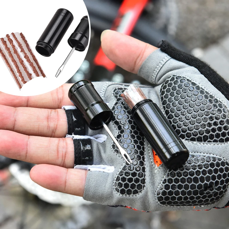 

Bicycle Tire Repair Tools MTB Road Bike Tubeless Rubber Strip Cycling Car Motorcycle Tyre Tire Drill Puncture Repairing Tools
