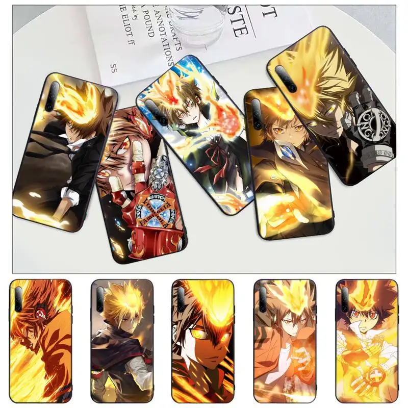 

HitmanReborn Japan anime Phone Case For iphone 12 11 13 7 8 6 s plus x xs xr pro max mini shell