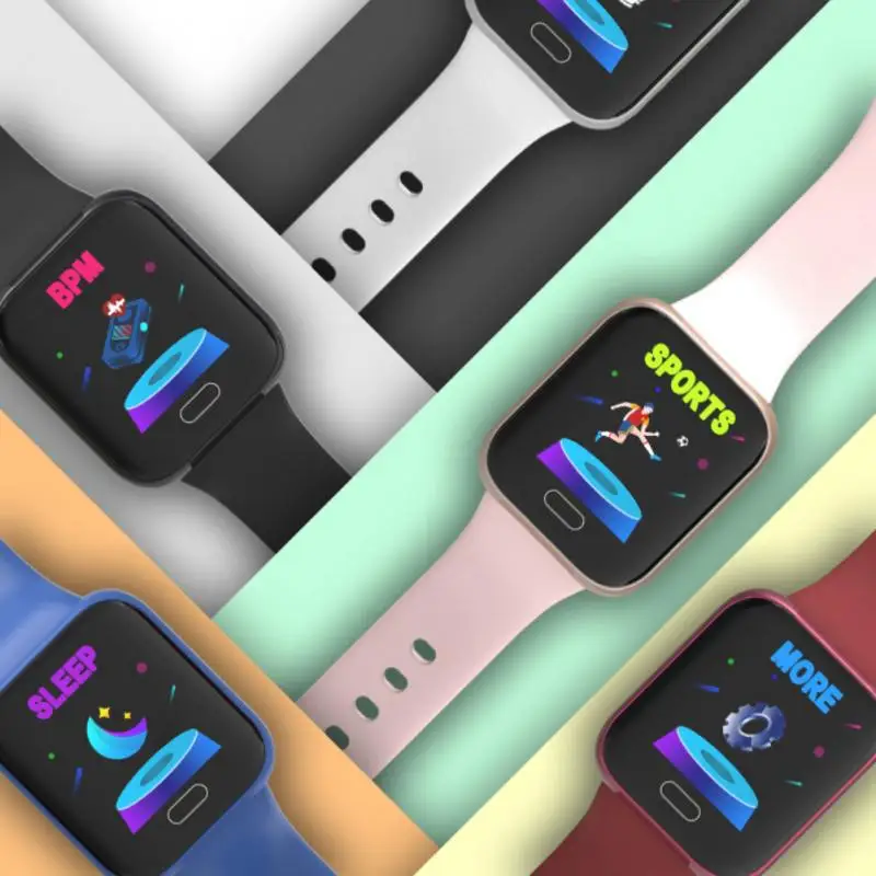 

Смарт-часы FH9 для мужчин, спортивные наручные часы с шагомером, пульсометром, тонометром, фитнес-браслет, женские часы