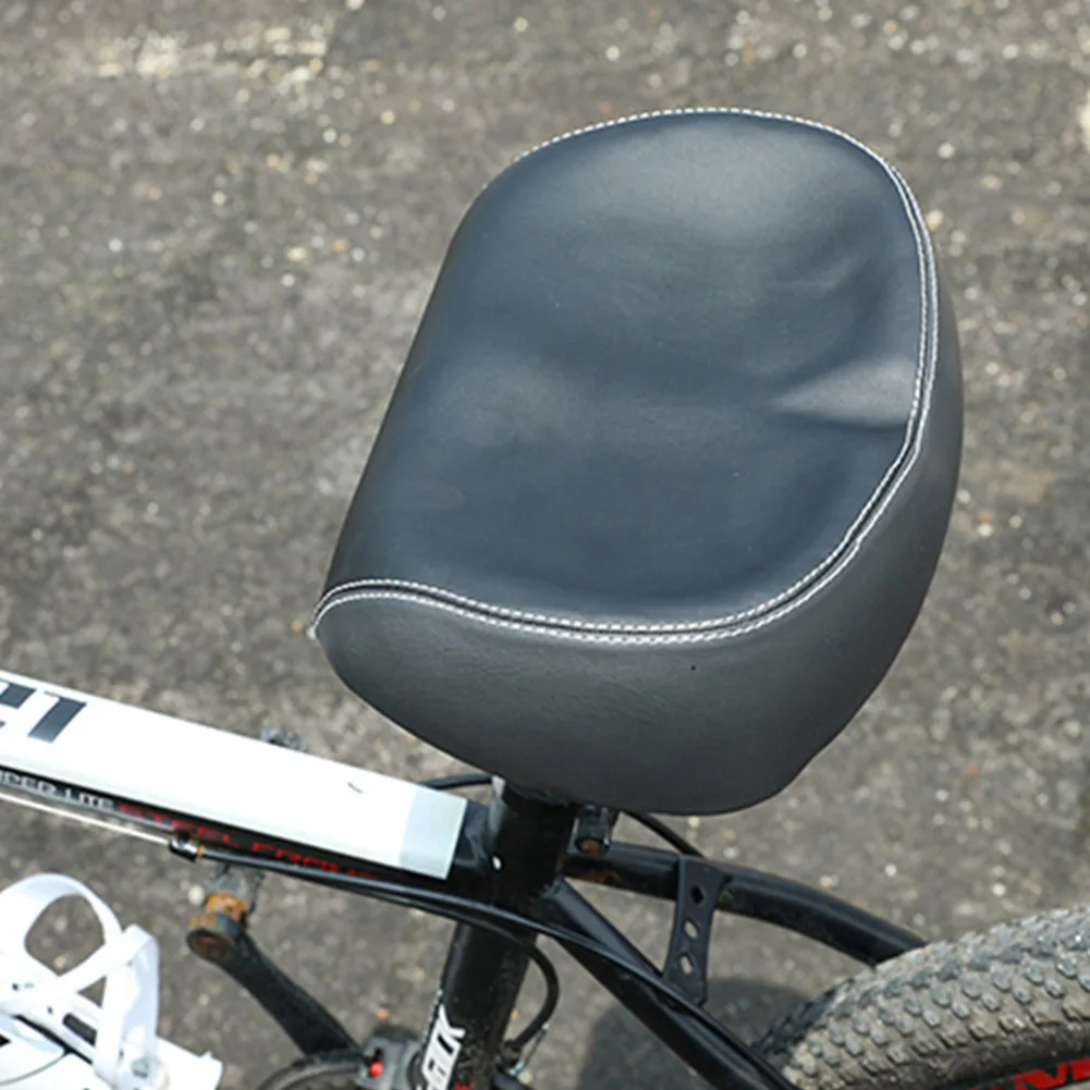 Большое седло для горного велосипеда комфортное мягкое поролоновое