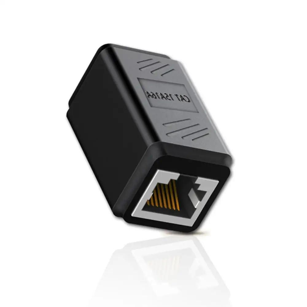 RJ45 разъем Cat7/6 Ethernet адаптер Сетевой удлинитель конвертер Кабель для кабель