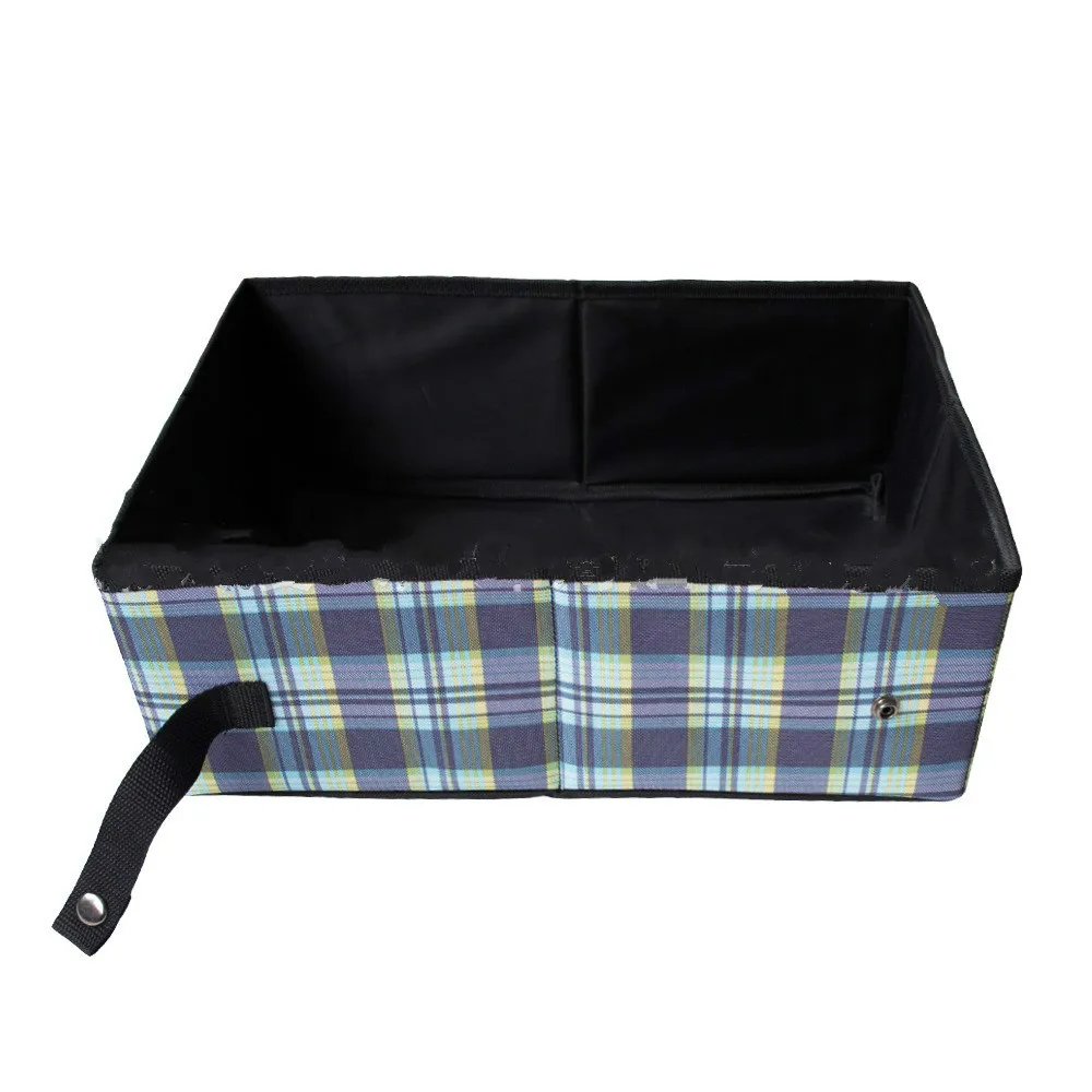 Pet New Outdoor Folding Waterproof Cat Litter Box Toilet Oxford Cloth | Дом и сад