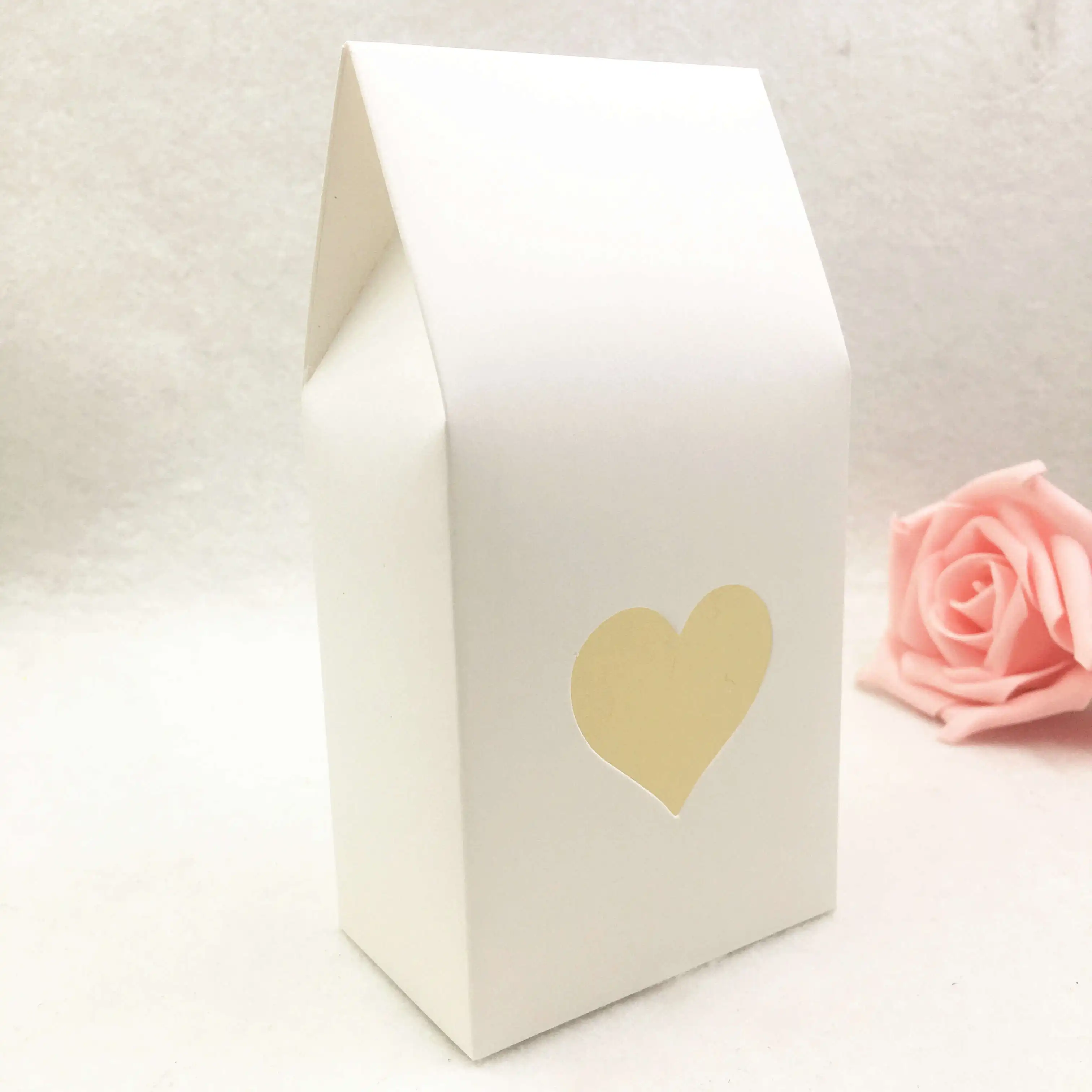 50 шт. вечерние/свадебные подарочные пакеты из крафт бумаги для упаковки тортов