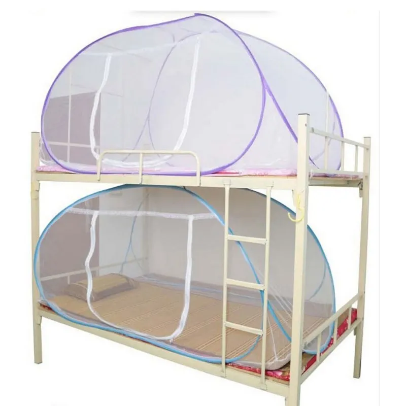 Москитная сетка для взрослых Двойная Сетка-балдахин кровати розовая синяя