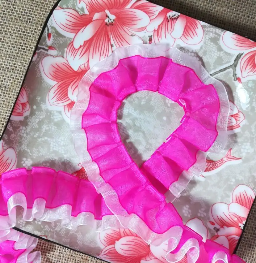 Шнурки 1 М 2020 высокое качество кружевная ткань зеленая лента белое розово красное