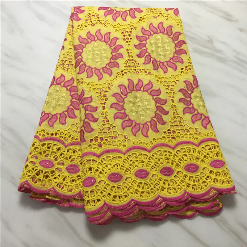 

Hot Sale 2021 High Quality African Dry Lace Fabric Nigeria Cotton Lace Fabric Swiss Tulle Lace In Switzerland PL116601