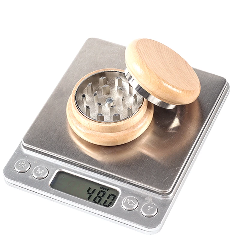 Новый деревянный измельчитель для трав/специй/травы/трав табака трав GR118a 2 шт. |