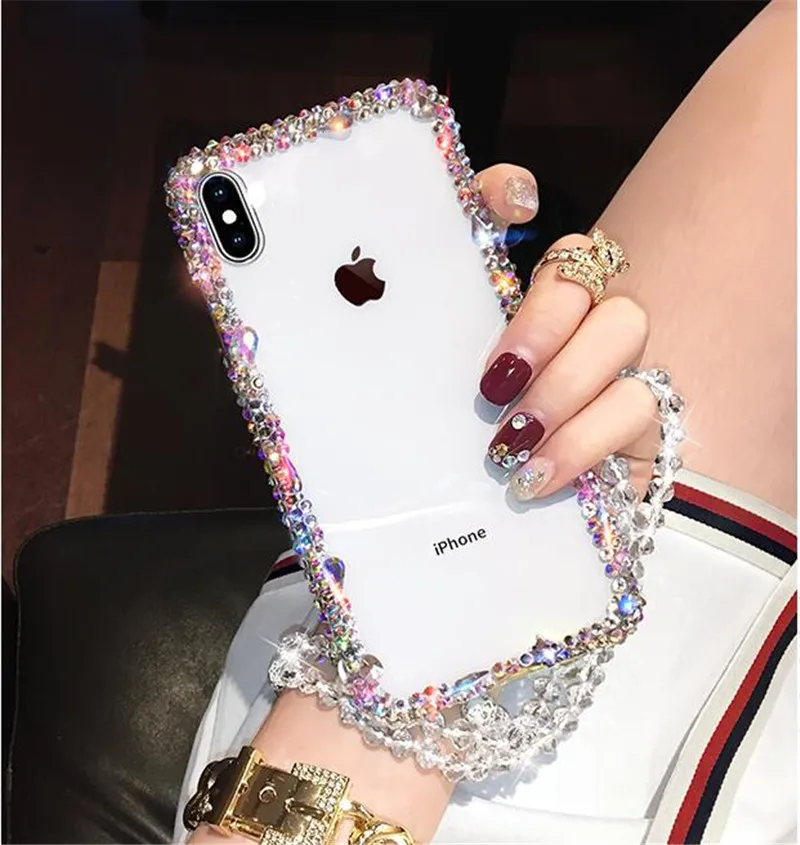 Phone Case Bling Crystal Diamond Rhinestone 3D Stones Soft Back Cover For HuaweiP8 P9 P10 P20 P30 PLUS LiTE Mate10 20 30Pro Lite |