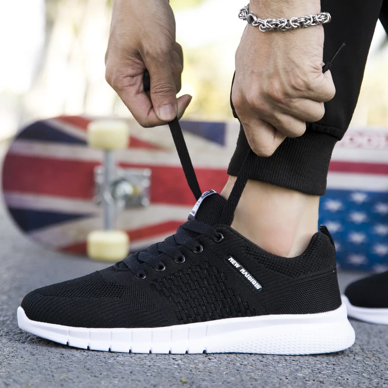 2019 New Mesh Men Casual Shoes Comfortable Lightweight Breathable Walking Sneakers zapatilla hombre | Обувь