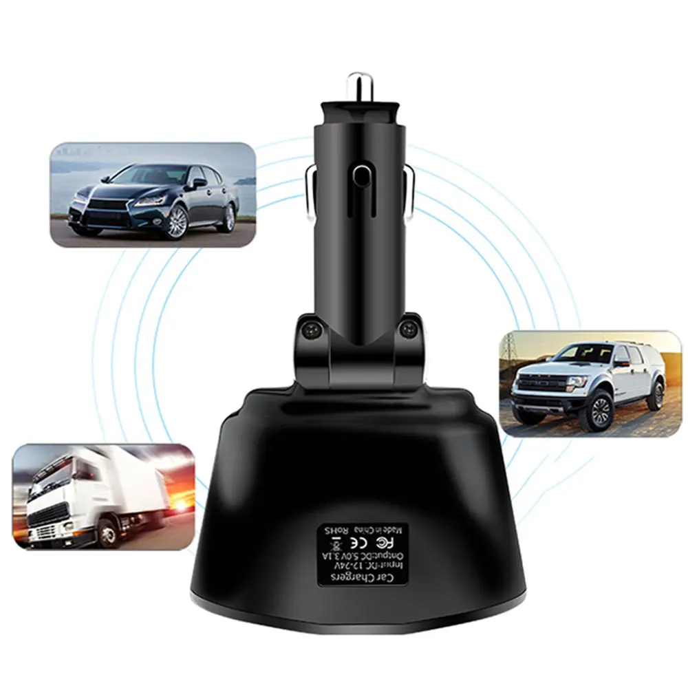 3.1A USB Car Charger Cigarette Lighter Socket Splitter Plug LED Car-Charger Adapter 90W Detection For Phone MP3 DVR Hot | Автомобили и