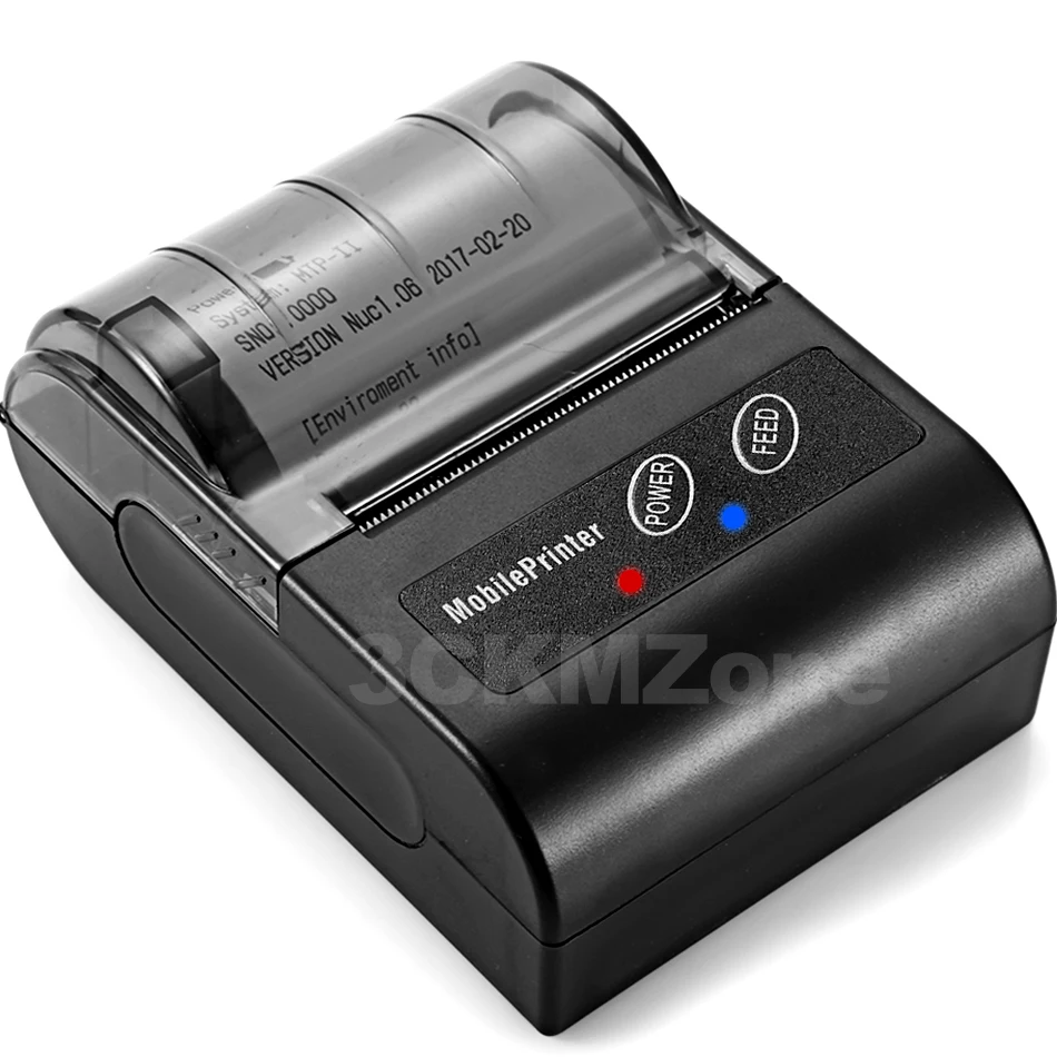 Принтер USB buetooth Термальный чековый бесплатное приложение для мини принтера 58 мм
