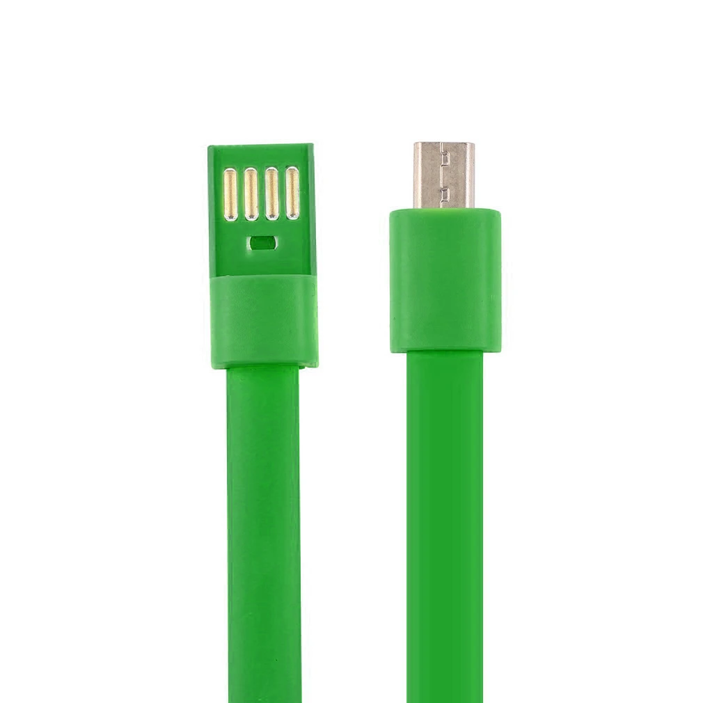 Горячее предложение! Распродажа! 22 см портативный usb кабель с лапшей браслет