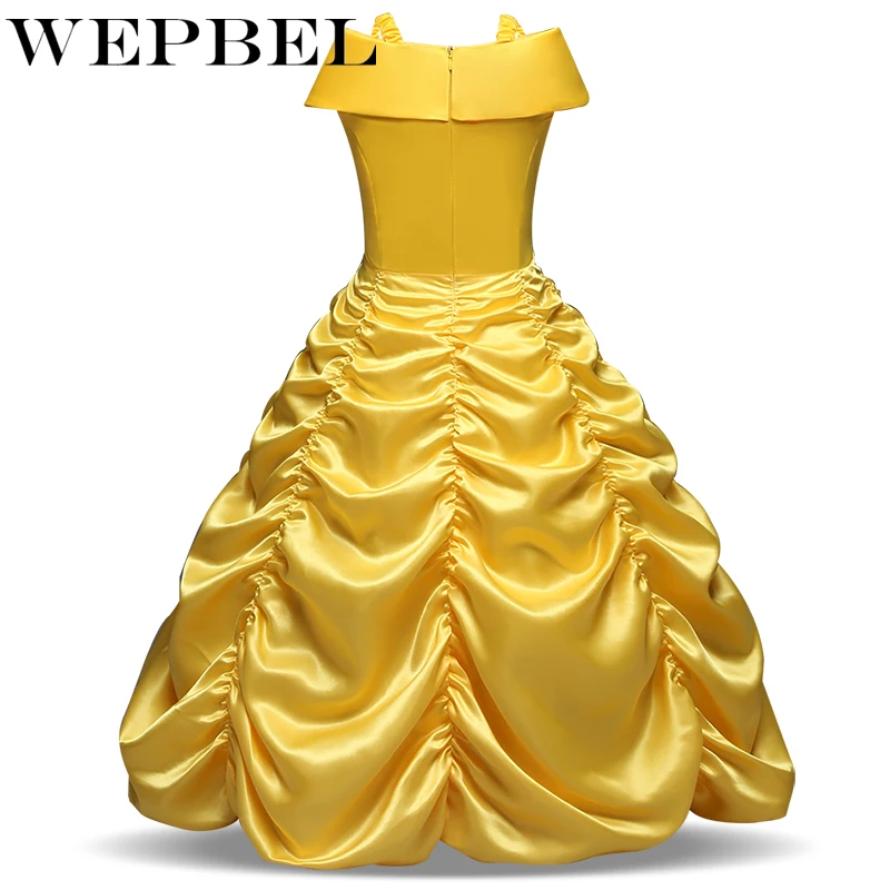 WEPBEL belle/платье принцессы платье для девочек костюмированной вечеринки Детские