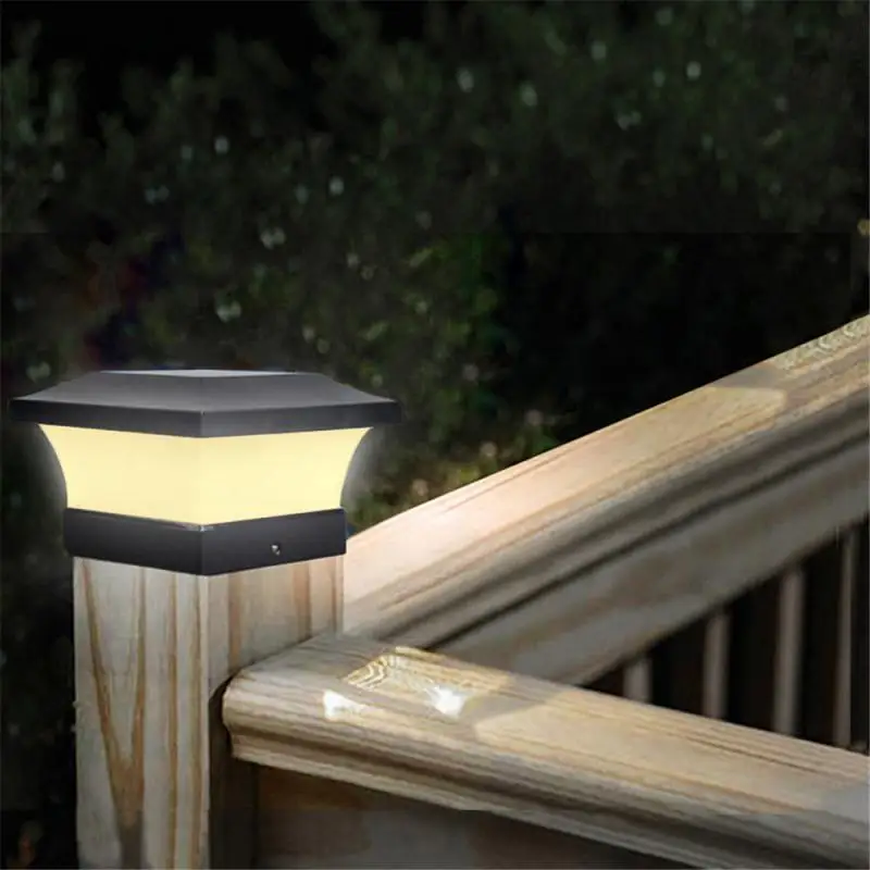 

Creative Solar Column Head Light LED Outdoor Fence Gate Pillar Garden Chinese Style Wall Lamp Hot Sale Solar Garden Light