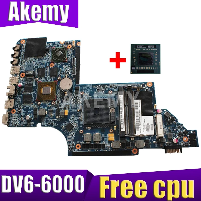 665284 001 для HP DV6 6000 Материнская плата ноутбука системная плата|Материнские платы