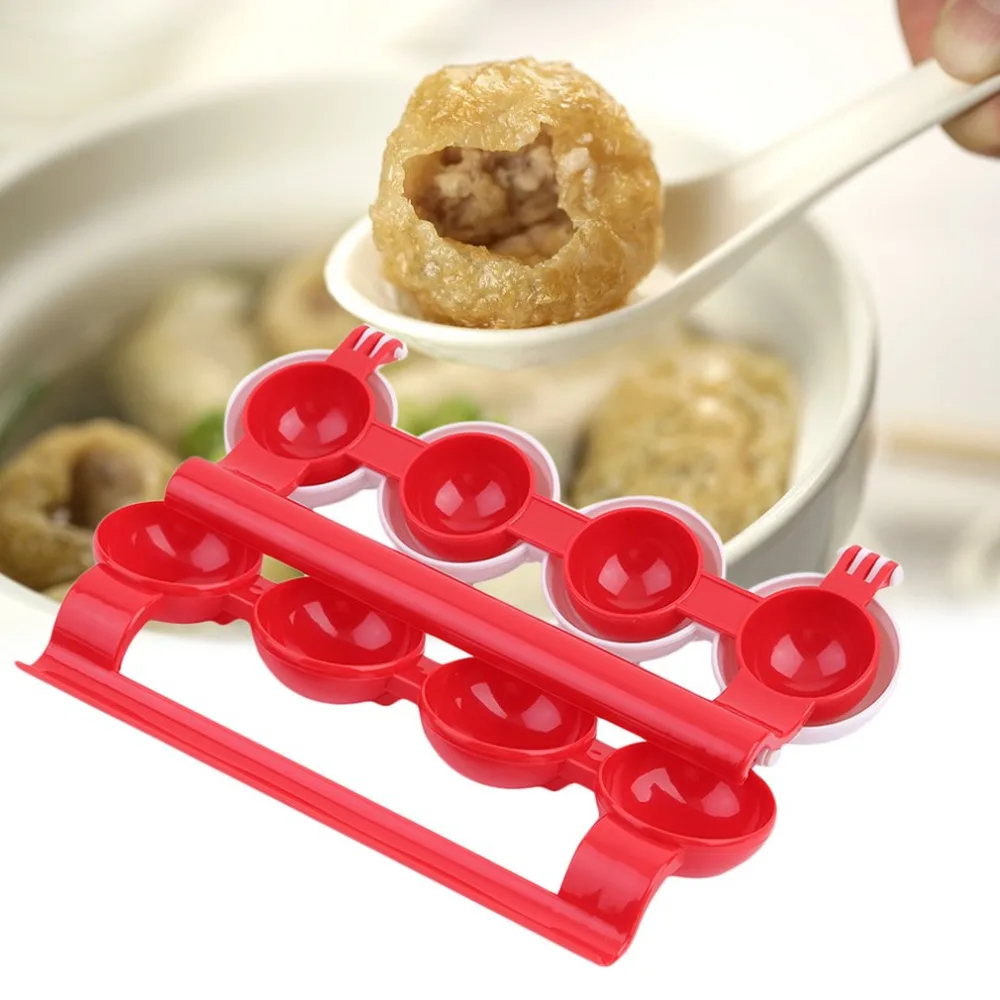 

Special Household Kitchen Accessories Plastic Meatball Maker Fish Balls Molds DIY Stuffed Meatballs Cooking Tool