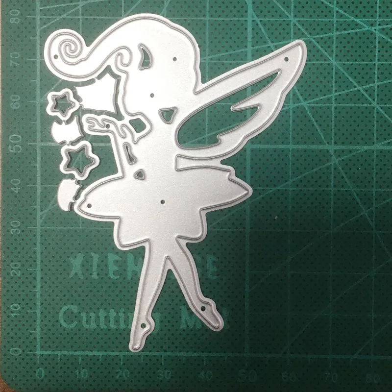 

2020 new Craft dies Dancing fairy stars Metal Cutting Dies Stencils for DIY Scrapbooking dies Embossing Album Paper Cards Album