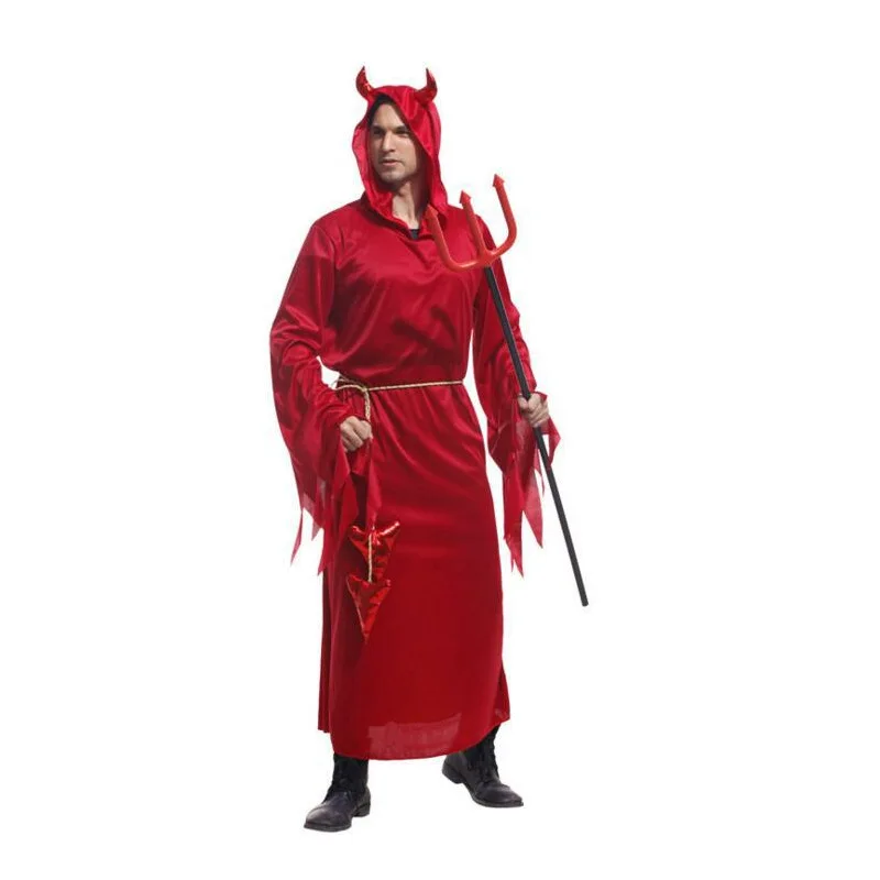 Карнавальный костюм на Хэллоуин белый призрака дьявол бог войны страшные