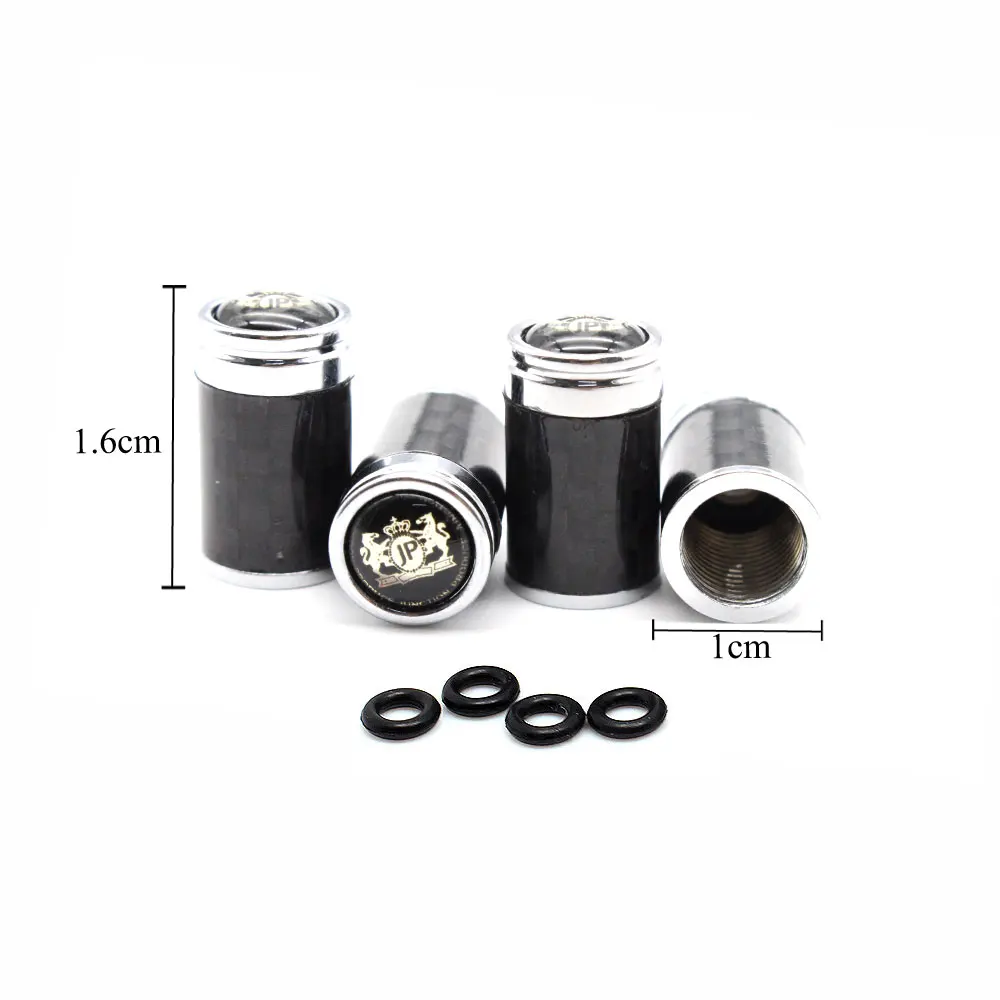 DSYCAR 4Pcs/Set Car Styling Copper Carbon Fiber Tire Valve Stems Caps Wheel Tires Stem Air Cap Covers Wheels Parts | Автомобили и