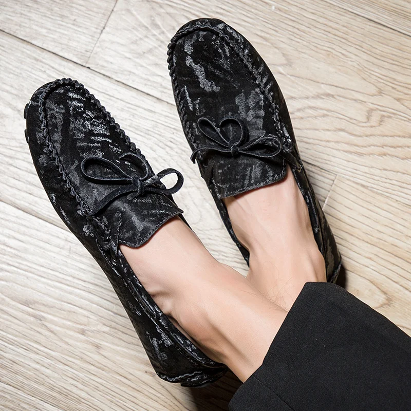 2019 Новая модная мужская обувь весенне-осенние стильные мужские лоферы удобная