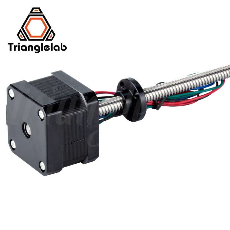 Trianglelab 1 шт. Nema17 шаговый двигатель T8X8 L = 320 мм 1.2A для 3D печати prusa i3 | Компьютеры и