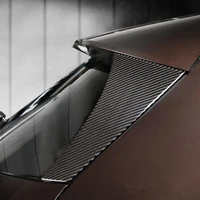 rear window windshield trim strips 2pcs for mercedes benz gla x156 2015 2018 carbon fiber car exterior accessories