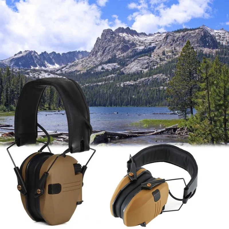 2021 New Razor Slim Shooter Style Foldable Earmuffs 22 DB Black Noise Cancelling Headphones | Электроника
