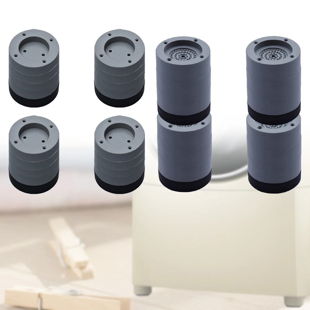 4 шт. универсальные резиновые накладки на ножки для стиральной машины|Мебельные