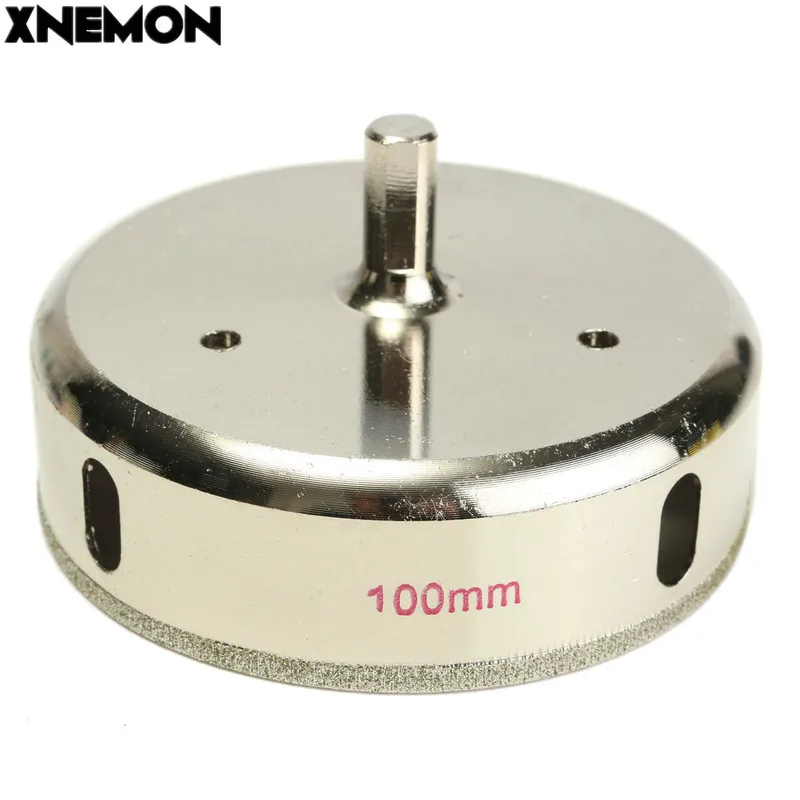 100 мм Гальваническое алмазное сверло отверстие пилы с покрытием каменной кладки