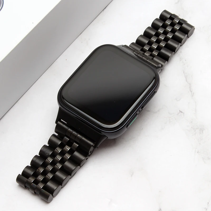 Ремешок из нержавеющей стали для OPPO Watch 46 мм сменный Браслет oppo watch 41 аксессуары