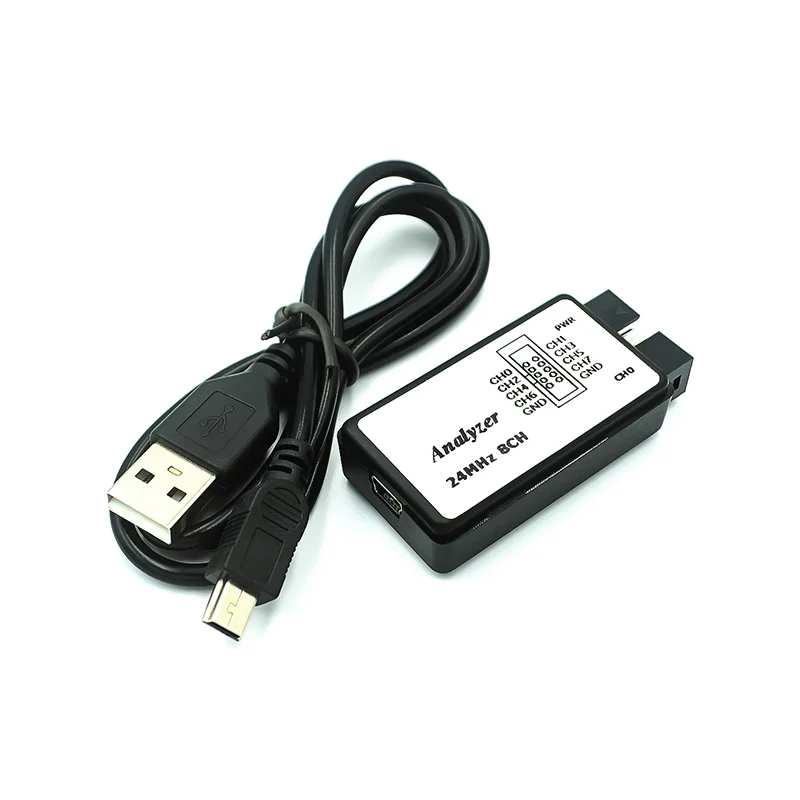 New Arrival USB Logic Analyzer 24M 8CH MCU ARM FPGA DSP debug tool | Integrated Circuits