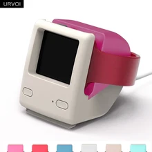 URVOI держатель для apple watch series 4 3 2 1 Подставка для часов 4 тумбочка для ремонта ПК домашняя зарядная док-станция для Macintosh дизайн
