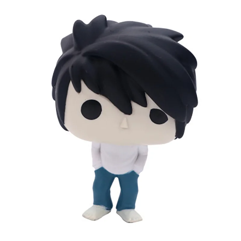 

Hot BYGLTY Death Note Vinyl Action Figure 10cm PVC Dolls Anime Figure Toys Collection Model Gift Boys