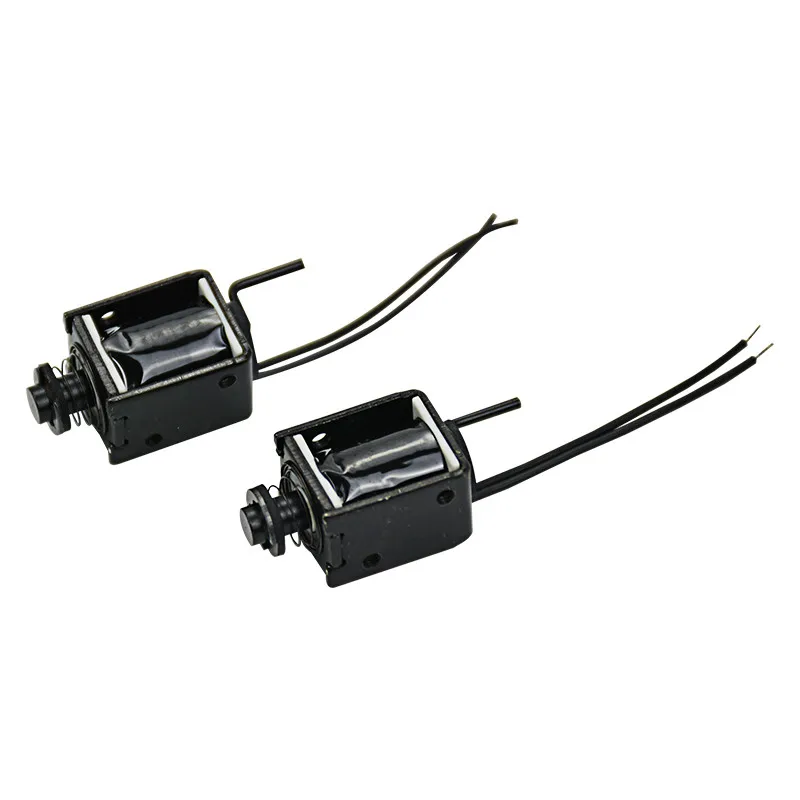 2 шт. микро Электромагнит для лицензирования электромагнитный вытягивающий тип