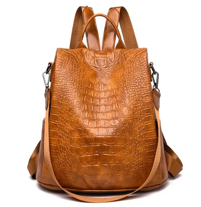 Khamezoa eur style popular soft lady's backpack pu woman bag 2021 female trends backpacks fashionable business bags