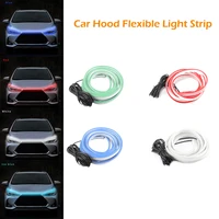 180cm led car hood decoration light universal flexible strip waterproof lamp exterior parts auto accessories