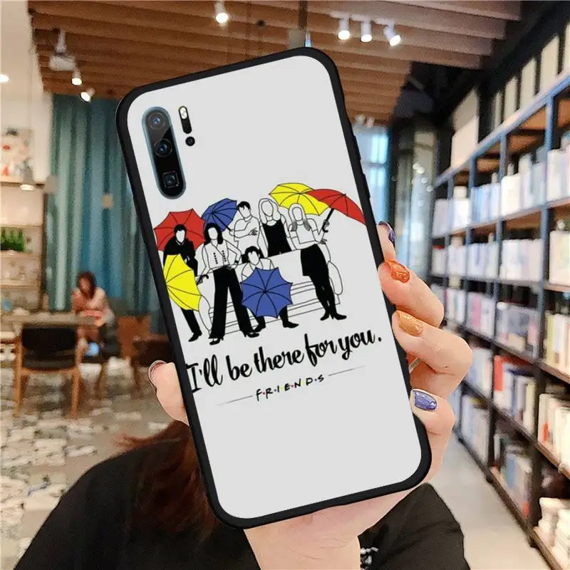 

Central Coffee Perk friends Phone Case For Huawei honor Mate P 9 10 20 30 40 Pro 10i 7 8 a x Lite nova 5t Soft silicone funda