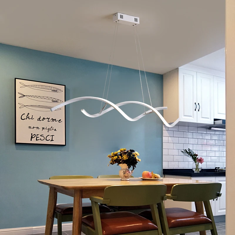 NEO GLeam Modern LED Pendant Lights For Living Room Dining Bar Kitchen RC APP Hanging lamp Fixtures | Лампы и освещение