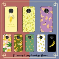fruit banana pattern phone case for xiaomi redmi note 8a 7 5 note 8pro 8t 9pro coque for note 6pro