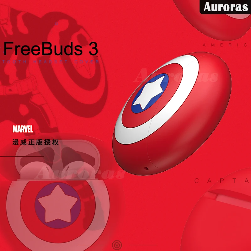 

Auroras For FreeBuds 3 Case Cover Full Cover Headphone Accessories Protector For HUAWEI Freebuds3 Cover
