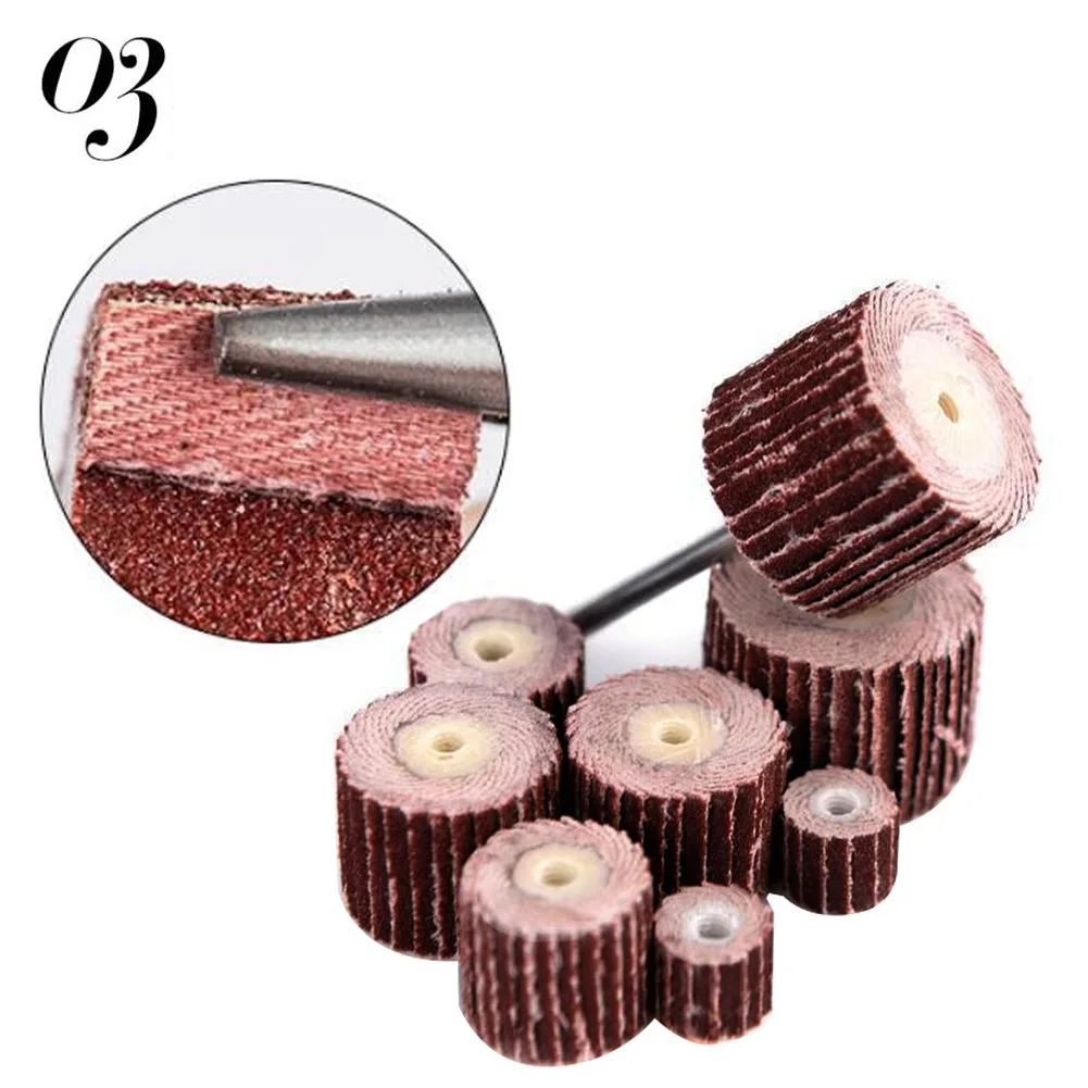 

Grinding Flap Wheel Disc 10Pcs Sandpaper Replacement Sanding Accessories