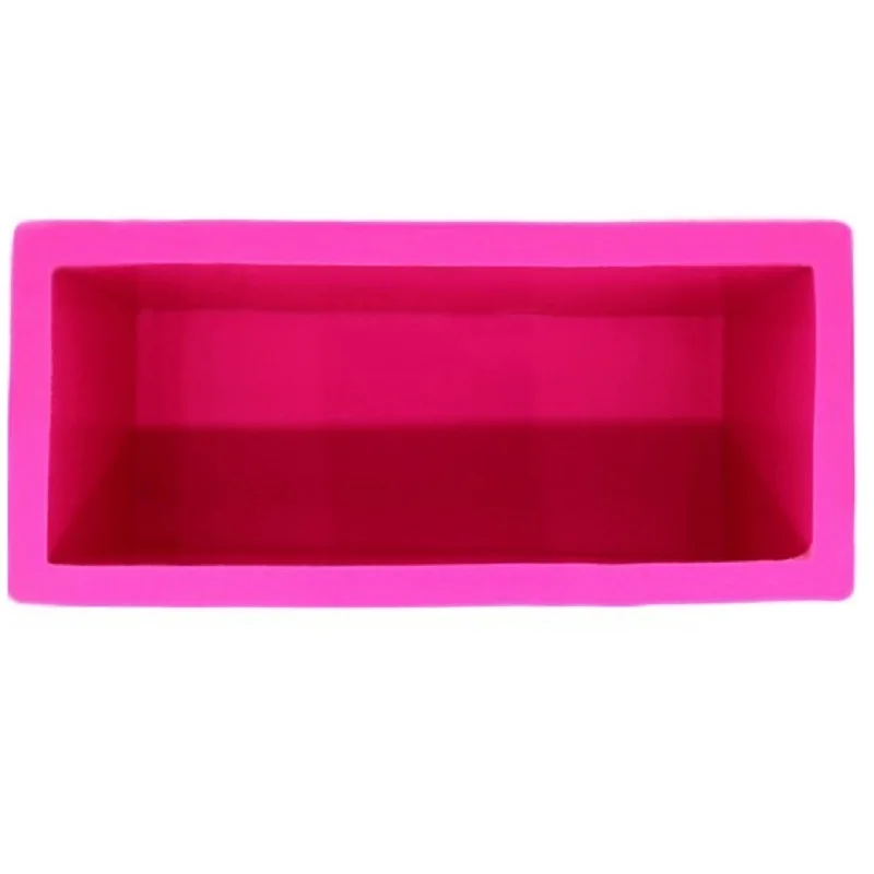 Прямоугольная силиконовая форма для мыла Cuboid шоколадного в форме свечи DIY