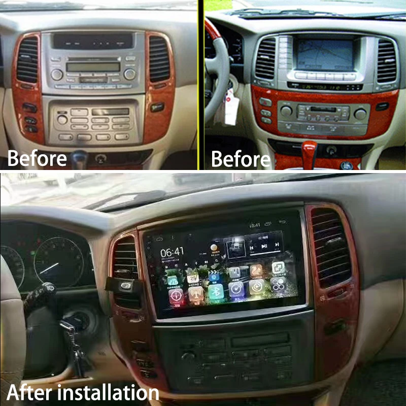 Автомагнитола LiisLee с GPS Hi Fi стерео радио для TOYOTA Land Cruiser LC100 J100 1998 ~ 2007 навигация в
