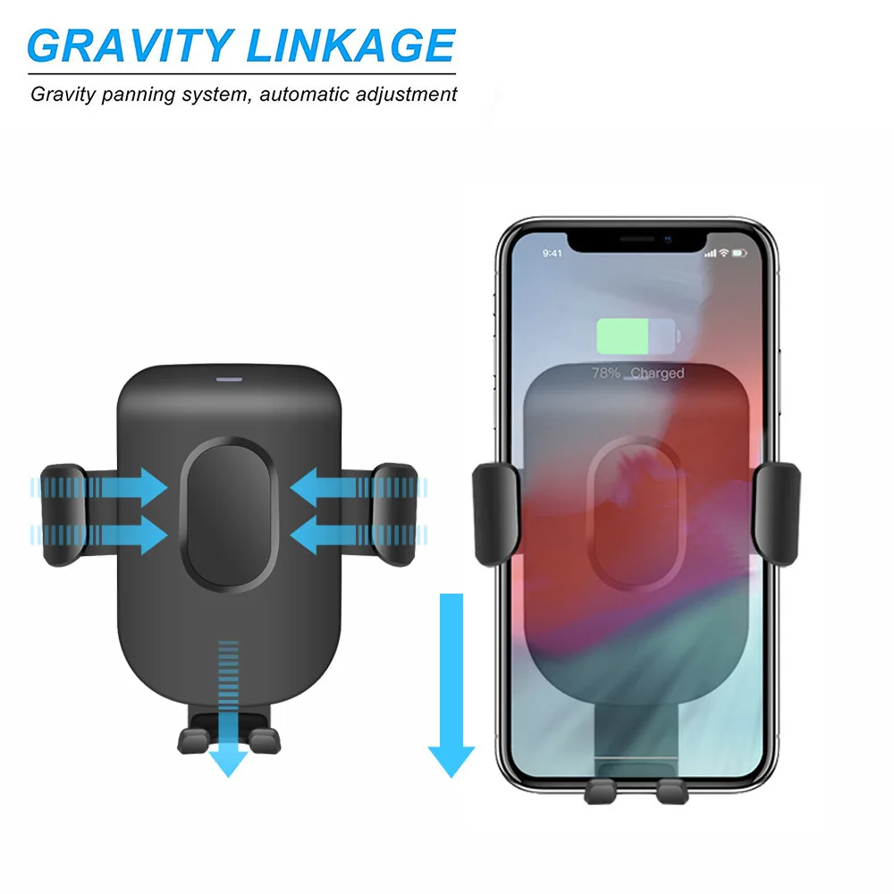 Беспроводное зарядное устройство FDGAO Qi для iPhone 11 Pro XS XR X 8 Samsung S10 S9 10
