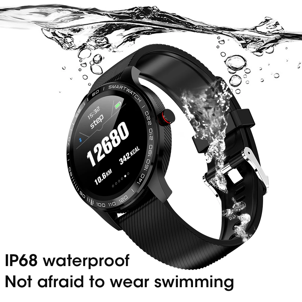 L9 smartwatch ECG Heart Rate Calls Reminder IP68 Waterproof Watch Men Full Touch Sport | Smart Watches