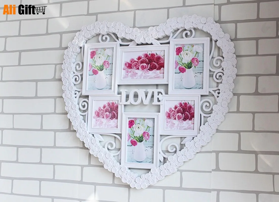 Горячая продажа новейшая пластиковая креативная фоторамка настенная стена