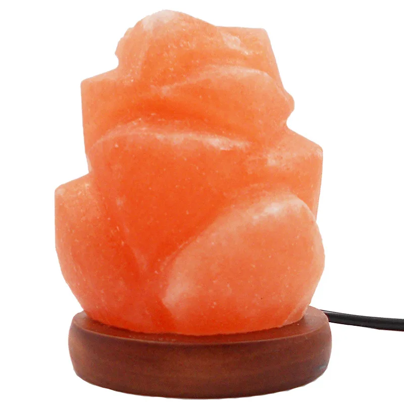 

Salt Light Creative Mineral Salt Light USB Rose Salt Light Romantic Bedside Atmosphere Salt Light Night Lights Bedside Lamp