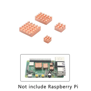 Теплоотвод для Raspberry Pi 4 Model B, пассивная охлаждающая подставка для Raspberry Pi 4