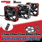 Радиоуправляемый охлаждающий вентилятор SURPASS HOBBY, 25 мм, 30 мм, 35 мм, 40 мм, 50 мм, Алюминиевые охлаждающие вентиляторы с металлической крышкой для 110, 18, стандартный ESC