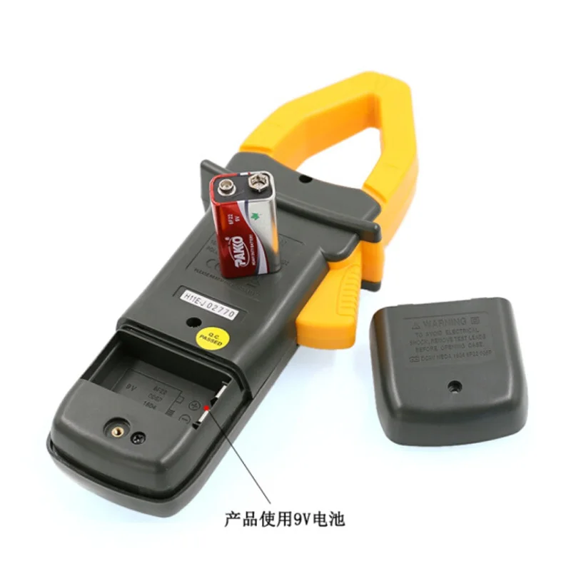 Профессиональный цифровой зажим переменного тока MS2001 тестер сопротивления